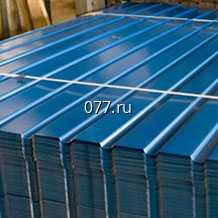 профнастил (профлист, металлопрофиль) оцинкованный, окрашенный