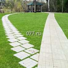дорожка, тропинка-устройство (мощение, укладка)