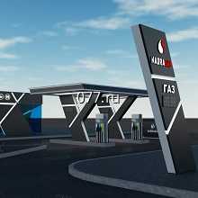 АЗС-дизайн (оформление)