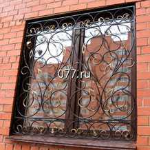 решетка на окно (оконная)-установка (монтаж) решётка металлическая на окно кованая