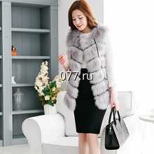 полупальто женское из меха натурального (меховое): мутон, норка