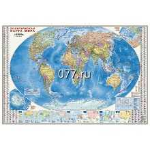 карта географическая настенная