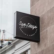 консоль (кронштейн) рекламная изготовление на заказ