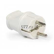 вилка штепсельная прямая, угловая