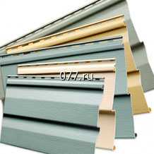 сайдинг-установка (монтаж, обшивка, облицовка) металлический