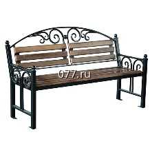 скамейка (лавка, скамья) ритуальная Волна 15, длина 900мм