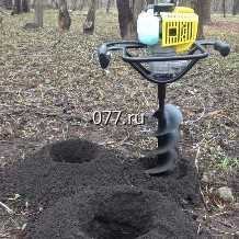 скважина под сваи (столбы, опоры)-бурение