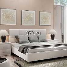 спальня (спальный гарнитур) ткань, кожа, натуральный шпон