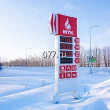 столб рекламный (стела, стелла, пилон) изготовление на заказ