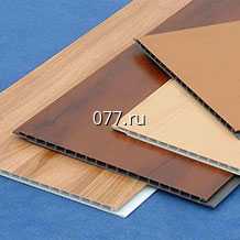 панель стеновая отделочная Олимпия лиственница поперечная темная 239*2600мм