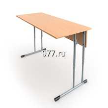 стол ученический (школьный, аудиторный) регулируемый по высоте