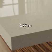 столешница (полотно) кухонная, столешница Альфалюкс (ALPHALUX), белое сияние глянец,  4200*39*600 мм