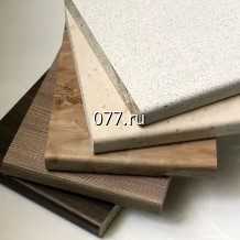 столешница (полотно) столешница-постформинг Верой (VEROY) Гранит Черный глянец 3050х600х38