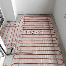 пол теплый электрический (система кабельного электрообогрева пола)-установка (монтаж) наружных и внутренних помещений