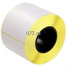 термоэтикетка (термочек) для весов торговых электронных, оснащенных принтером этикеток (принтером штрих-кода, термопринтером, термотрансферным принтером)