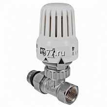 терморегулятор радиаторный (головка термостатическая для радиатора отопления, термостат) для электрических системы отопительной (отопления) F&F, Вемер (VEMER), Елко (ELKO)