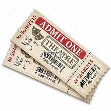 билет входной-изготовление на заказ (печать)