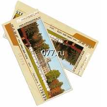 билет входной-изготовление на заказ (печать)