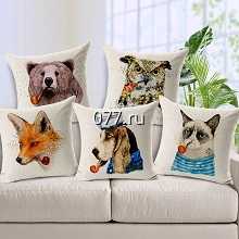 подушка декоративная (диванная) Кот, 