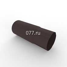 труба водосточная металлическая (оцинкованная), с полимерным покрытием