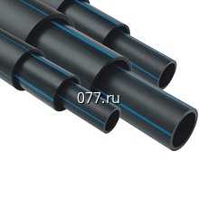 труба полиэтиленовая (пластиковая, ПЭ) полиэтилен низкого давления (ПНД), обсадная