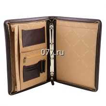 папка для документов (деловая, конференц-папка) натуральная кожаная