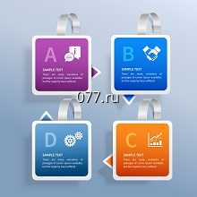 воблер (указатель рекламный)-изготовление на заказ