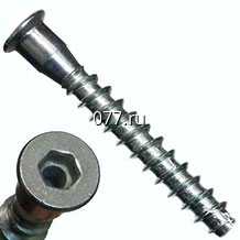 винт для мебельной фурнитуры оцинкованные