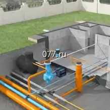 система водоснабжения (водопровода)-проектирование монтажная схема внутренней канализации