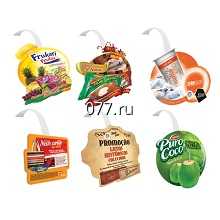 воблер (указатель рекламный)-изготовление на заказ