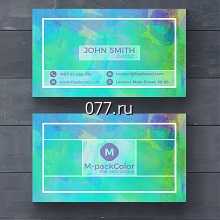 визитки-изготовление на заказ (печать) цифровая, офсетная печать