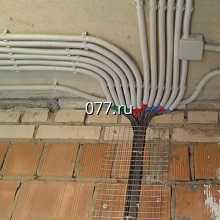 электропроводка (электрическая проводка)-монтаж (прокладка)