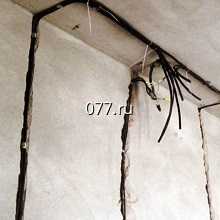 электропроводка (электрическая проводка)-монтаж (прокладка) внутренние, наружные сети