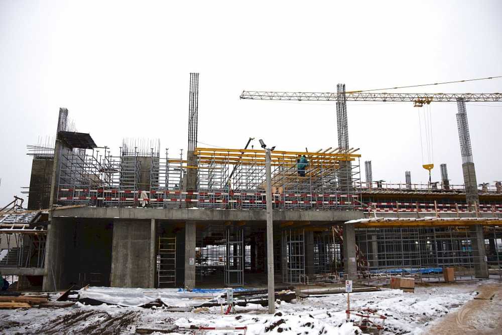 В Воронеже строят третий этаж терминала аэропорта 