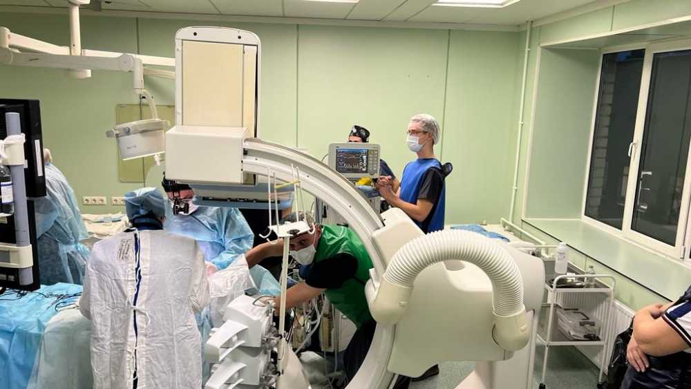Воронежские врачи спасли новорождённого с врожденным пороком сердца