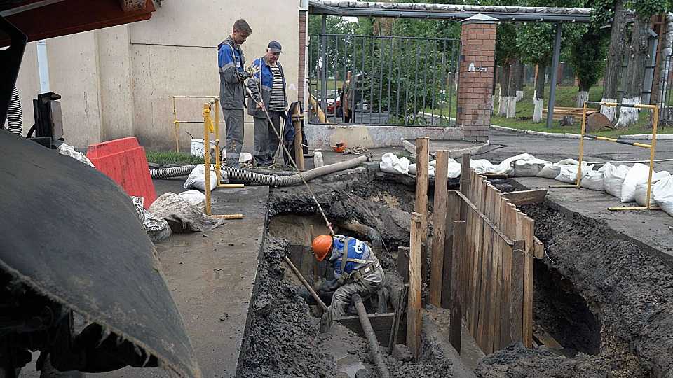 В историческом центре Воронежа реконструировали подземный газопровод 