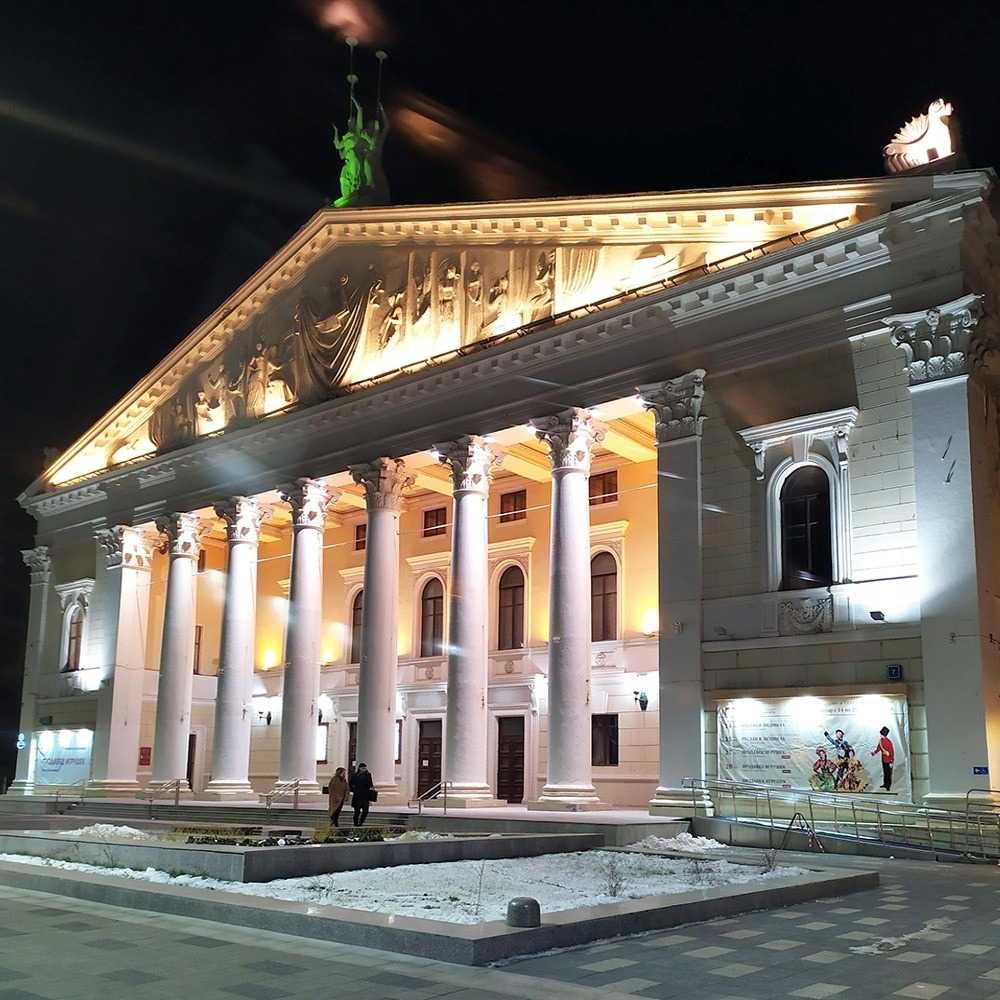 В Воронеже выбирают лучший фасад театра оперы и балета
