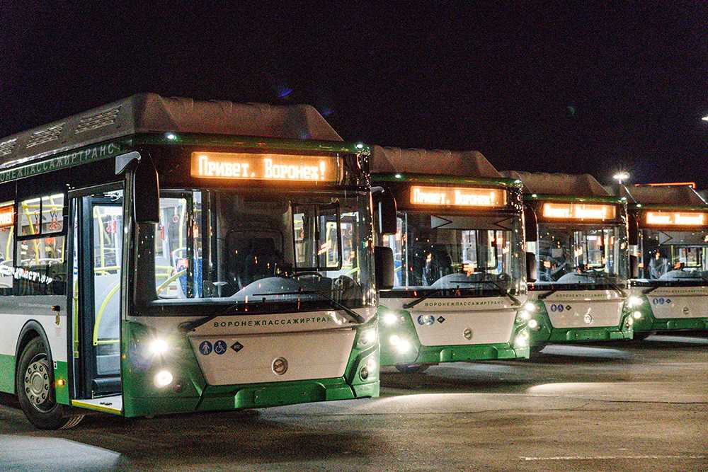 В Воронеже появятся еще полосы для автобусов