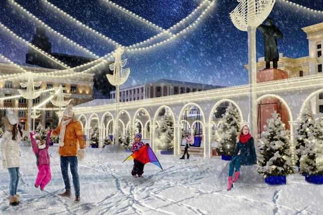 Власти Воронежа выбрали подрядчика для новогоднего оформления города