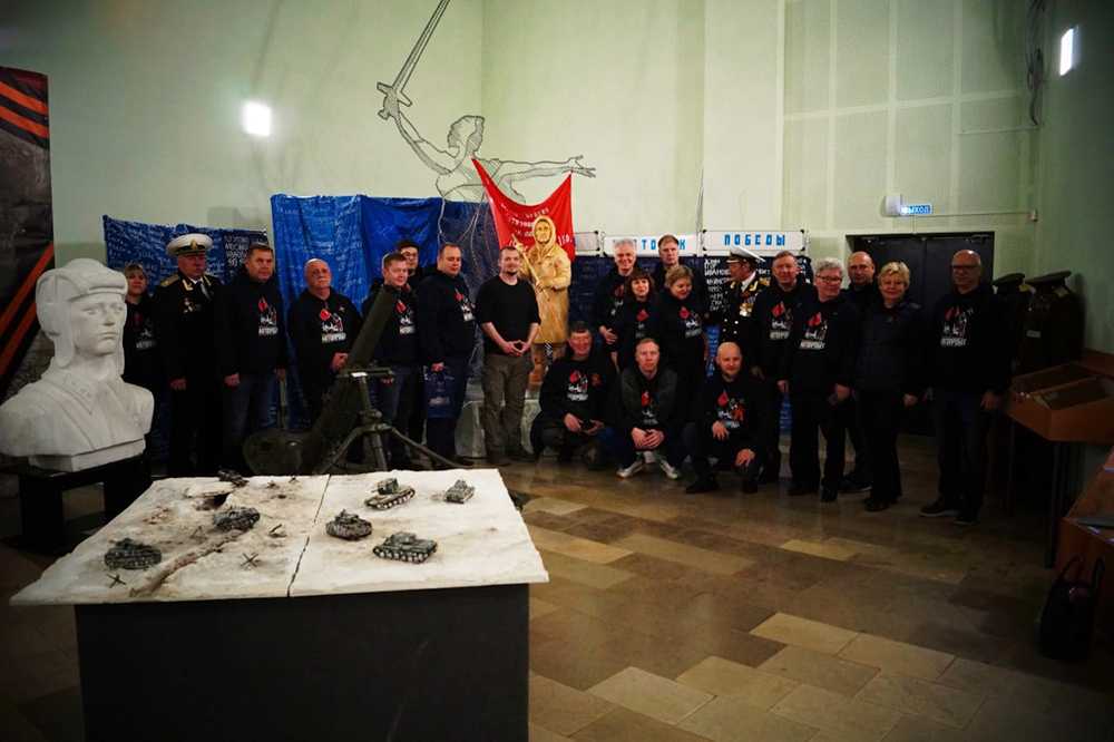 В Воронеже побывали участники автопробега «Дорогами Победы»