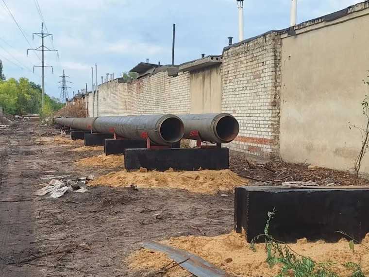 Капитальный ремонт тепловых сетей завершается в городе Воронеже