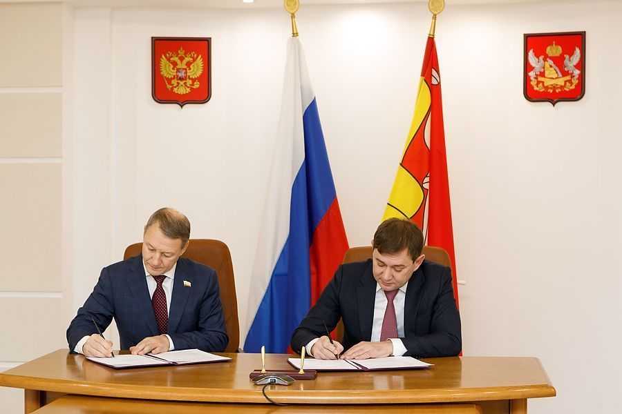 Парламенты Воронежской и Рязанской областей будут сотрудничать плотнее