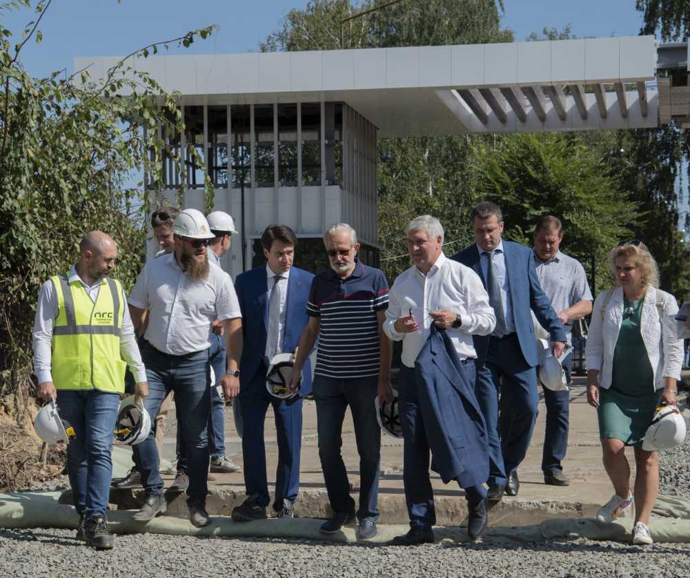 Губернатор посетил стройплощадку санатория “Дон” | 31.08.2023 | Воронеж -  БезФормата