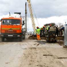 Реконструкция путепровода на улице 9 января идет без остановок 