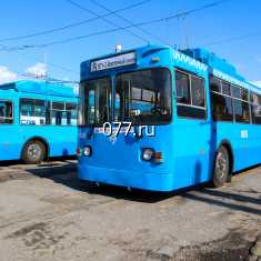На линию вышли первые троллейбусы, прибывшие из Москвы