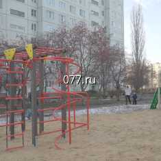 В Воронеже на месте пустыря появилась детская игровая площадка