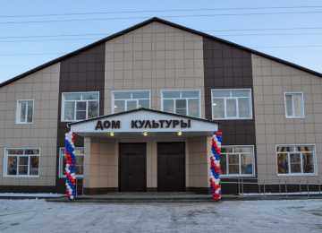 В селе Луговое Богучарского района открыли обновленный Дом культуры 