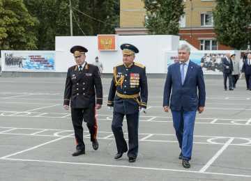 Военную присягу в Воронеже приняли 1546 курсантов воздушной академии
