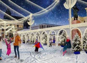 Власти Воронежа выбрали подрядчика для новогоднего оформления города