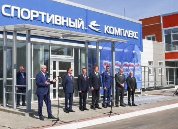 В Шилово состоялось торжественное открытие плавательного бассейна, в церемонии которого принял участие глава города Сергей Петрин